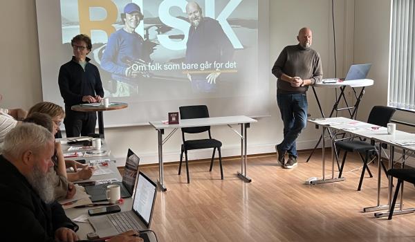 Lenke til artikkel: Nils & Ronny åpnet arbeidsverksted