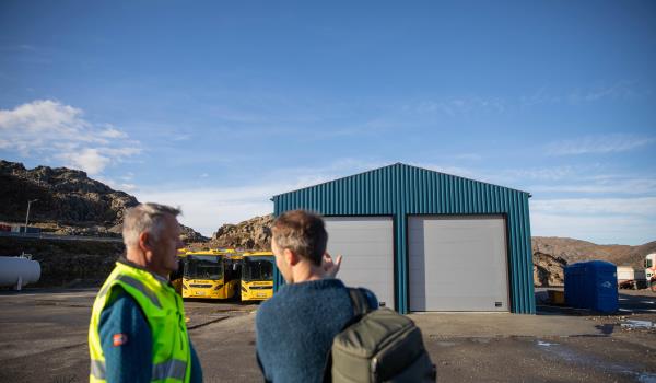 Lenke til artikkel: Honningsvåg bussdepot er overlevert!