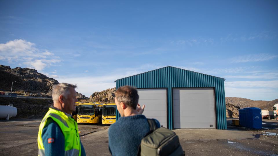 Lenke til artikkel: Honningsvåg bussdepot er overlevert!